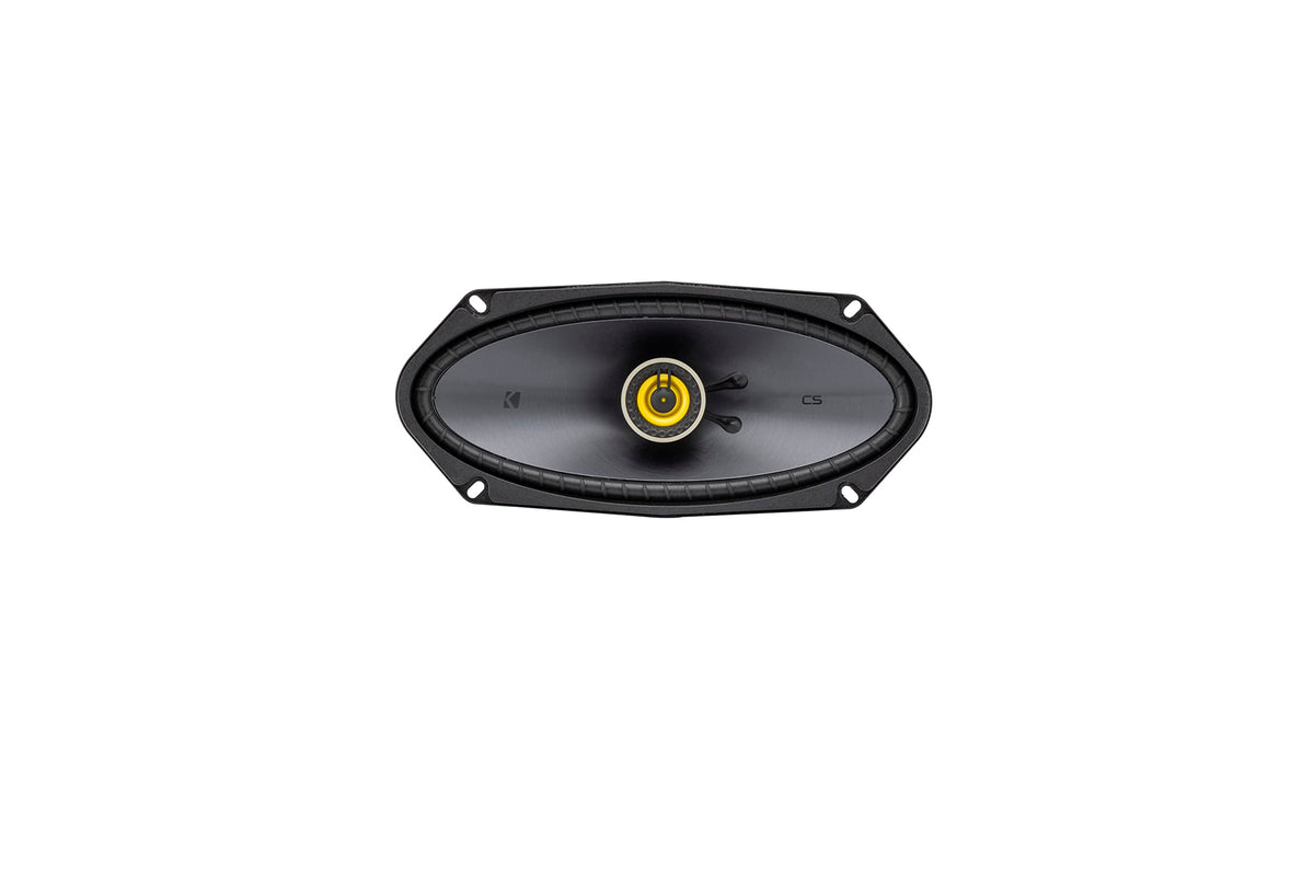 KICKER 50CSC4104-4x10 Drop-in Coaxial Speakers, Pair, 4-Ohm