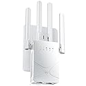 2026 WiFi Extender Signal Booster for Home, 15555 Sq.ft Long Range Internet Repeater-95% Faster,Strongest Wireless Router Amplifier w/Ethernet
