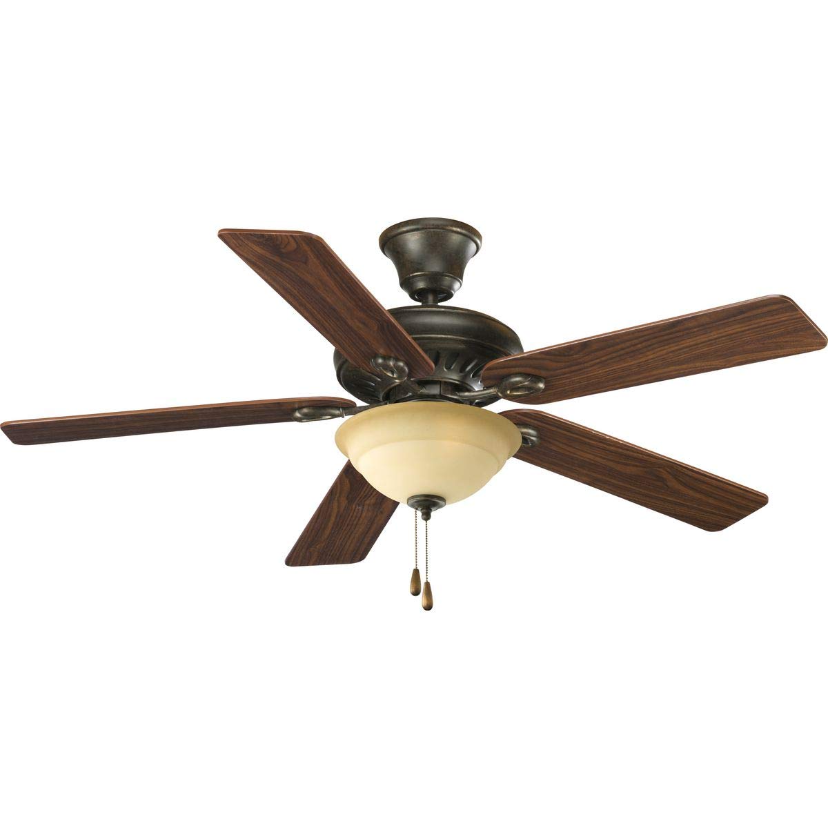 Progress Lighting P2645-01WB Torino Ceiling Fans, Unfinished, 5.75x12x12