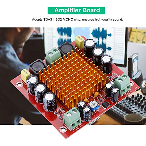 TPA3116D2 Amplifier Board, Single Channel Digital Power Audio Stereo AMP Module 150W for Audio System DIY Speakers, XR-544