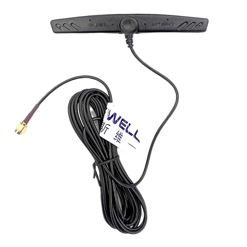 Cellular Antenna 4G LTE Antenna 3G and GSM 700-2700 MHz Slim Patch Antenna Adhesive Mount