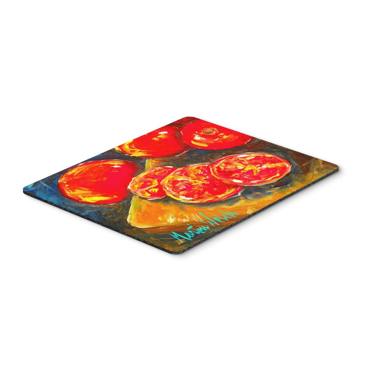 Caroline's Treasures MW1099MP Vegetables - Tomatoes Slice It Up Mouse Pad, Hot Pad or Trivet for Home Office Gaming Working Computers Laptop Mouse