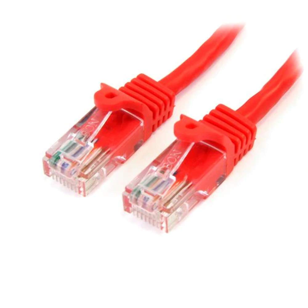 StarTech.com RED CAT5E SNAGLESS UTP Patch Cable