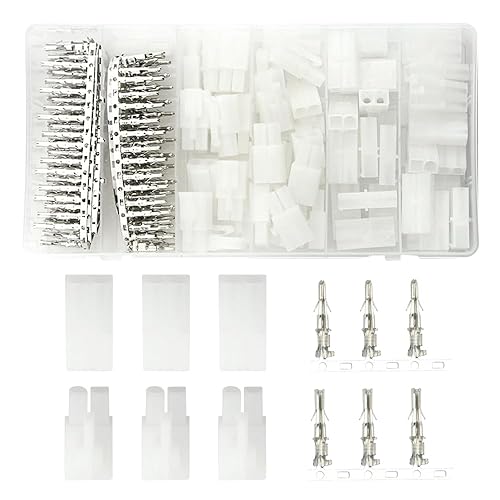 WMYCONGCONG 30 Pairs Male Female Connector with Pins Compatible with Large Tamiya Connector Type A