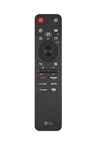 LG Original AI Magic Remote Control for All LG TVs: OLED, QNED, UHD, LED, LCD (MR25GA) Only for 2025 Models (Renewed)