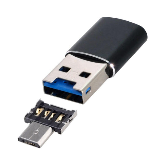 ChenYang Micro SD Card Reader - USB 3.0 to Micro SDHC/SDXC/TF Card Reader with Micro USB OTG Adapter