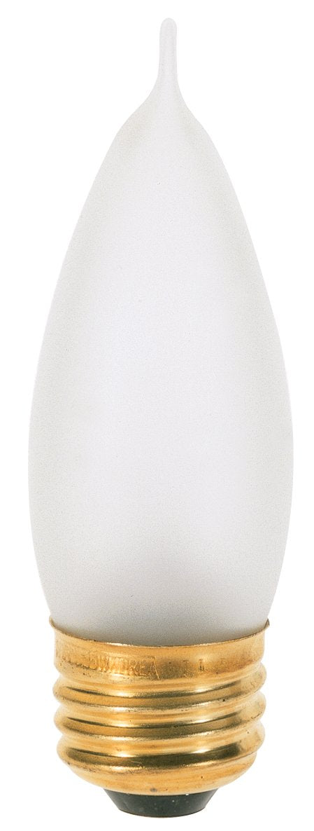 Satco Products S3767 120-Volt 25CA10 Medium Base Frost Light Bulb