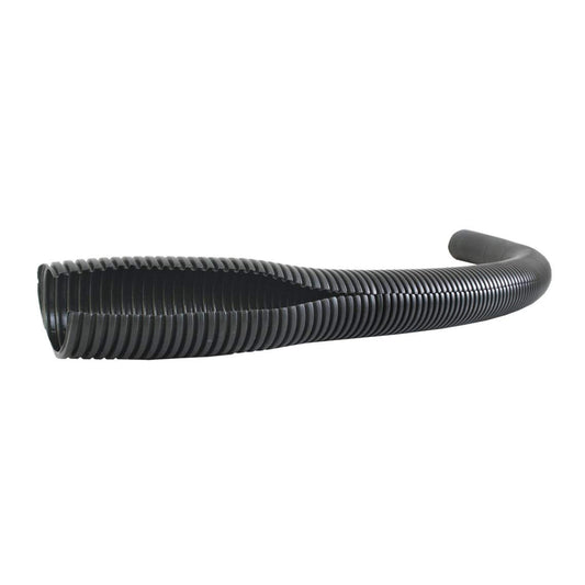 GG Grand General 85017 Roll 5/8 Inch ID Black Corrugated Split Loom, 10Ft/Bag