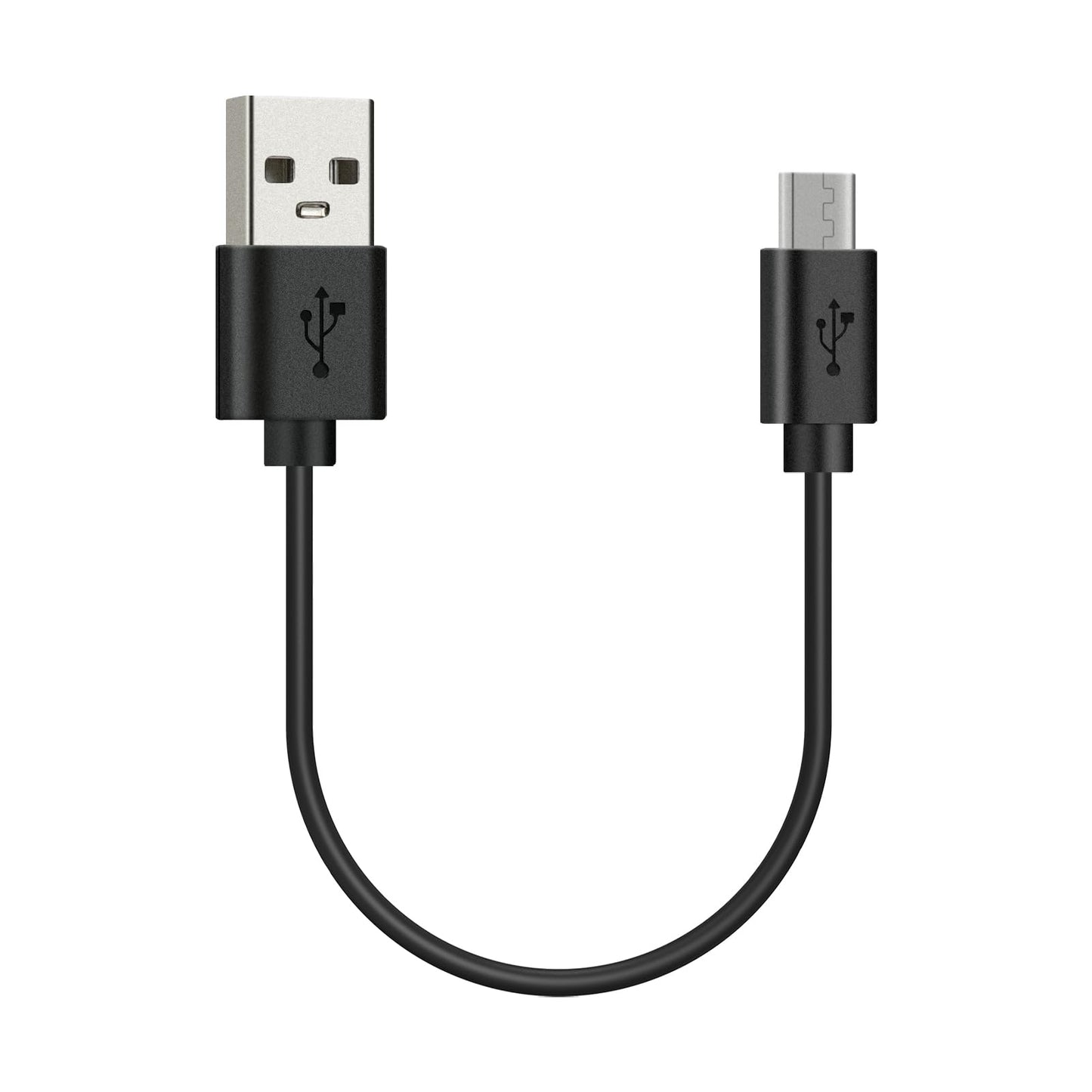 GEEKRIA USB Sport Earphones Short Charger Cable Compatible with Jabra Sport Pulse, Elite 65e, Halo Fusion, Halo Smart Charger, USB to Micro-USB…