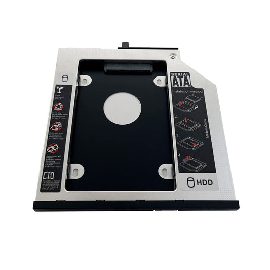 2nd HDD SSD Hard Drive Optical Bay Caddy Frame Tray for Lenovo Thinkpad T400 T410si T410i T420si T430si and x200 x201 x220 UltraBase