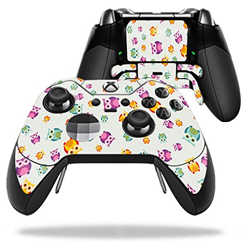 MightySkins Skin Compatible with Microsoft Xbox One Elite Controller - Owls | Protective, Durable, and Unique Vinyl Decal wrap Cover | Easy to Apply