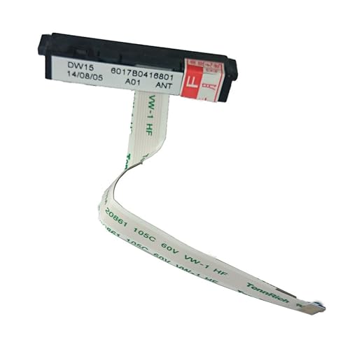 HDD/SSD Hard Drive SATA Flex Cable Connector (Short) for HP Envy 15 15-j105tx 15-J 15-Q Compatible with DW15 6017B0421601 6017B0416801