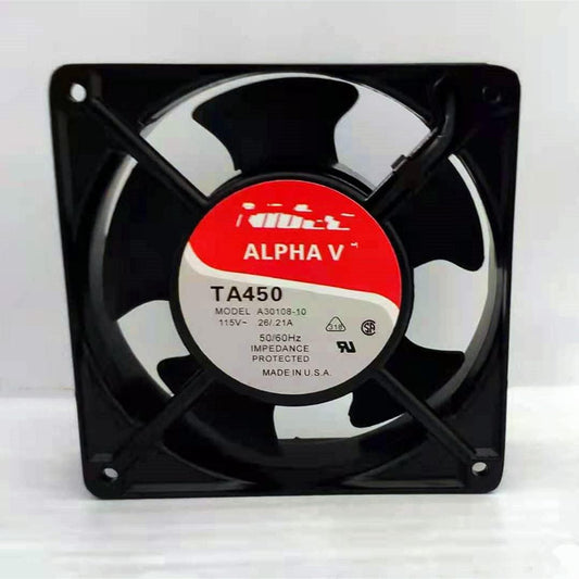 for A30108-10 TA450 A30108-10 115V 0.26/0.21A 120mm×120mm×38mm Cabinet Fan