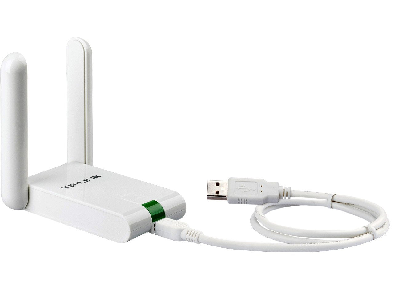 TP-Link USB WiFi Dongle 300Mbps High Gain Wireless Network Adapter for PC Desktop and Laptops. Supports Win10/8.1/8/7/XP, Linux 2.6.24-4.9.60, Mac OS