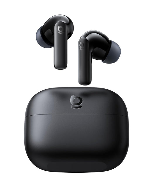 Baseus Bass BP1 NC Hybrid Active Noise Cancelling Wireless Earbuds, 12mm Super-Bass Driver, 41H Playtime, Bluetooth 6.0, IP55 Waterproof, 4-Mic AI…