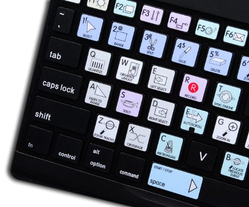 Steinberg CUBASE/NUENDO Galaxy Series NEW Keyboard Stickers Shortcuts 12X12 Size