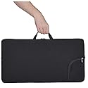 Portable Shockproof Dustproof Neoprene Keyboard and Mouse Case Bag, Perfect for Logitech MK570/MK550 Wireless Wave K350 Keyboard and Mouse Combo