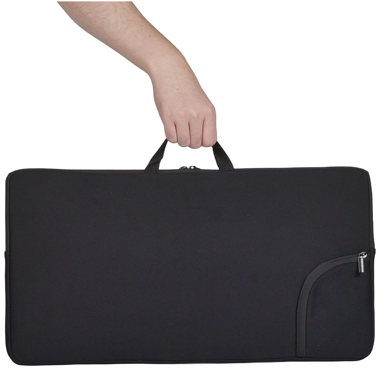 Portable Shockproof Dustproof Neoprene Keyboard and Mouse Case Bag, Perfect for Logitech MK570/MK550 Wireless Wave K350 Keyboard and Mouse Combo