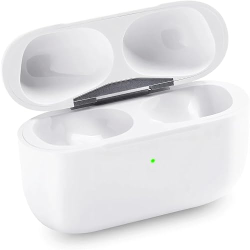 Replacement Charging Case for AirPods Pro, Wireless Charging Compatible, 1st and 2nd Generation,(USB-C) (Earbuds Not lncluded) (White)