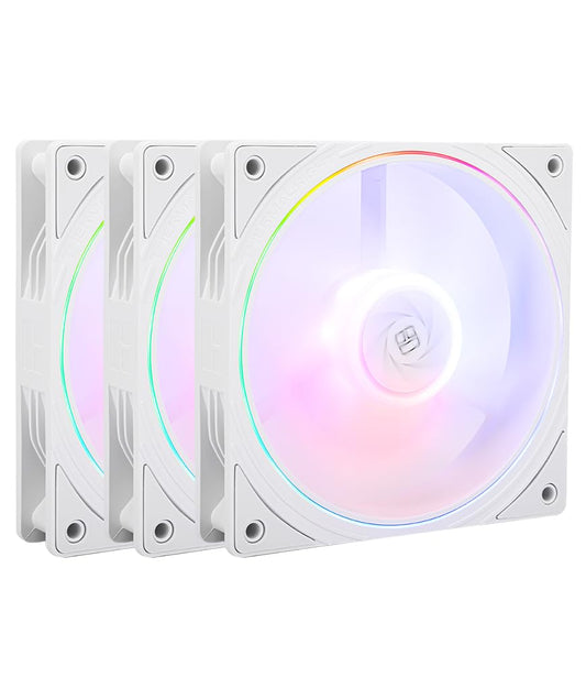 Thermalright TL-S12W-S CPU Fan, 120mm Case Cooler Fan ARGB, PWM Connector Silent Computer Cooler with 5V ARGB LED,up to 1500RPM PC Cooling