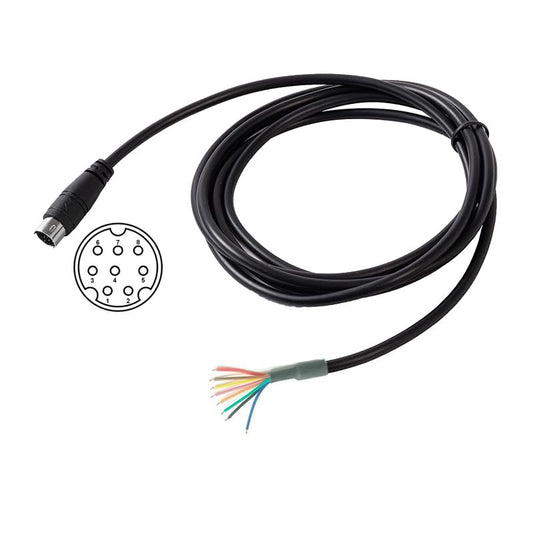 JuHXenWire Breakout Cable Yaesu CT-62 CAT 8 Pin Mini Din Male Programming Serial Adapter for Yaesu Data CAT Linear Tuner FT-897/897D FT-857/857D