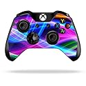 MightySkins Skin Compatible with Microsoft Xbox One or One S Controller - Light Waves | Protective, Durable, and Unique Vinyl wrap Cover | Easy