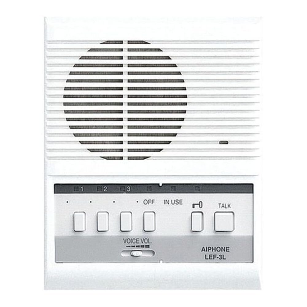 Aiphone LEF-3L Call Audio Master Station, 12 Conductors