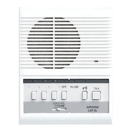 Aiphone LEF-3L Call Audio Master Station, 12 Conductors