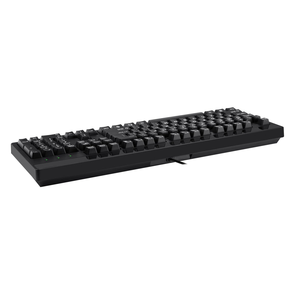 Adesso EasyTouch 130 Mechanical Keyboard, Full-Sized USB Wired