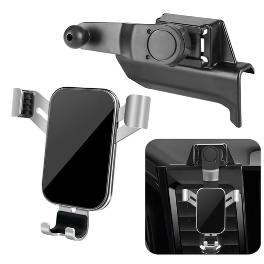 LUNQIN Car Phone Holder for Chevrolet Chevy Silverado 1500 2022-2026 and 2500HD 3500HD 2024-2026 [NOT Fit Work Truck.Custom] Auto Accessories Cell