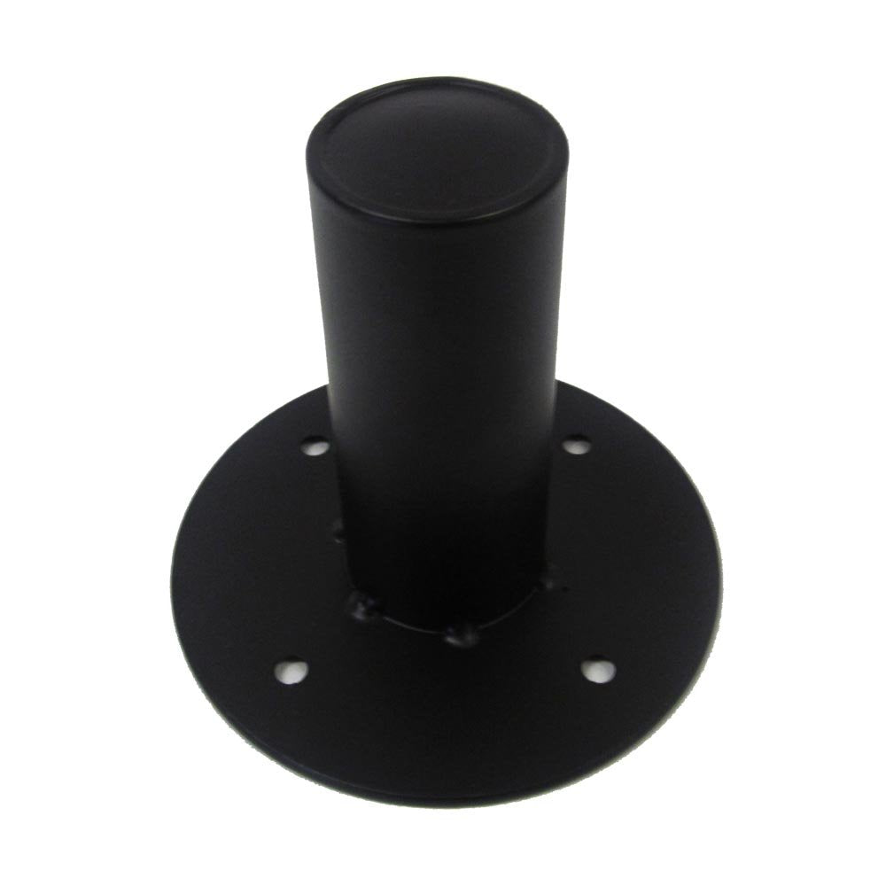 Seismic Audio - Pair of Metal PA/DJ Tripod Speaker Stand Mounts New Adapters - Top Hat Style