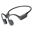 GEUYNAY Bone Conduction Headphones, Bluetooth 5.4 Open Ear Headphones Wireless with Mic,IPX6 Sport Headphones for Running(Grey)