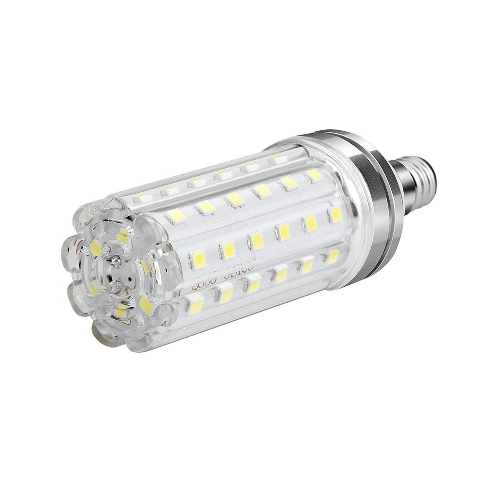E12 Led Bulb 150 Watt Equivalent, 15W Led Candelabra Watt Light Bulbs 1500Lm Daylight White 6000k Led Chandelier Bulbs, Decorative Candle Base
