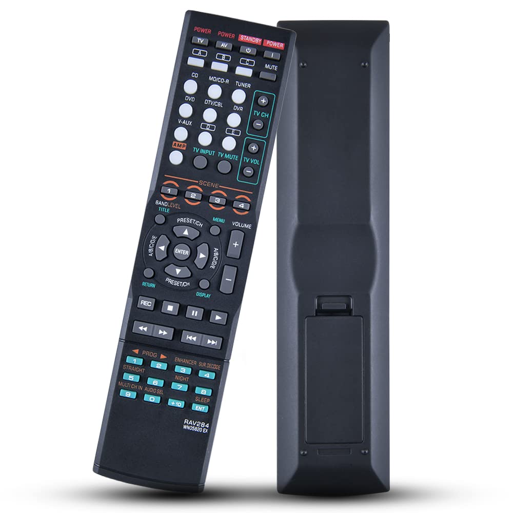 Remote Control Replacement for Yamaha AV Receiver HTR-6130 HTR-6230 RX-V365 RX-V365BL RX-V363 RX-V363BL RX-V563 RX-V563BL