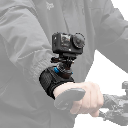 SUREWO Magnetic Quick Release Wrist Strap Mount Compatible with Go Pro Hero 13/12/11/10/9/8/7//6/5 Black,DJI Osmo Action 6/5Pro/4/3/2,Insta 360 ONE