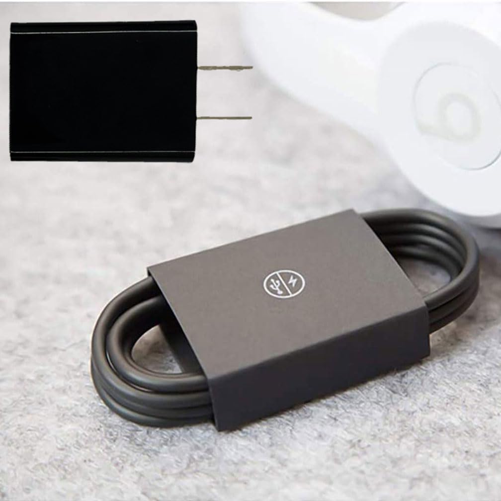 USB Charger Compatible with for Beats Charger Cord by Solo 3 Charger Cable Dr Dre Studio Powerbeats 3 2.0 Wireless Headphones Earphone, Pill Speakers