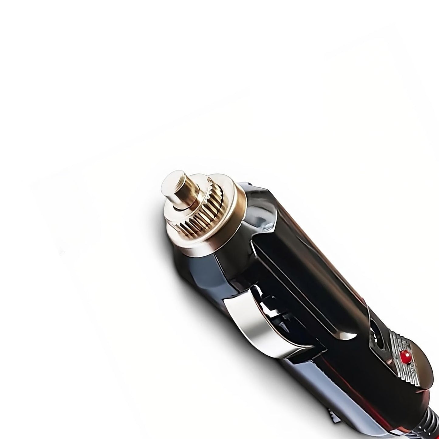 Faoyliye 12AWG Car Cigarette Lighter Plug Extension Cable,15A Male to Male Cigarette Lighter Plug with LED Lights and Fuse Protection On Both