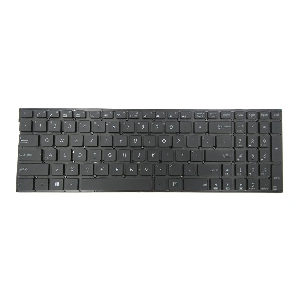 KGIGIBE Replacement Backlit Keyboard for Asus Q503 Q503UA Q524U Q524UQ Q534U Q534UX Q551L Q551LN Q552 Q552U Q552UB Q553UB Laptop US