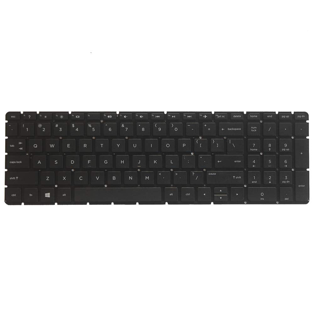 New Laptop Replacement Keyboard Fit HP Pavilion TPN-C125 TPN-C126 250 G4 255 G4 256 G4 RTL8723BE PK131EM3A00 US Layout