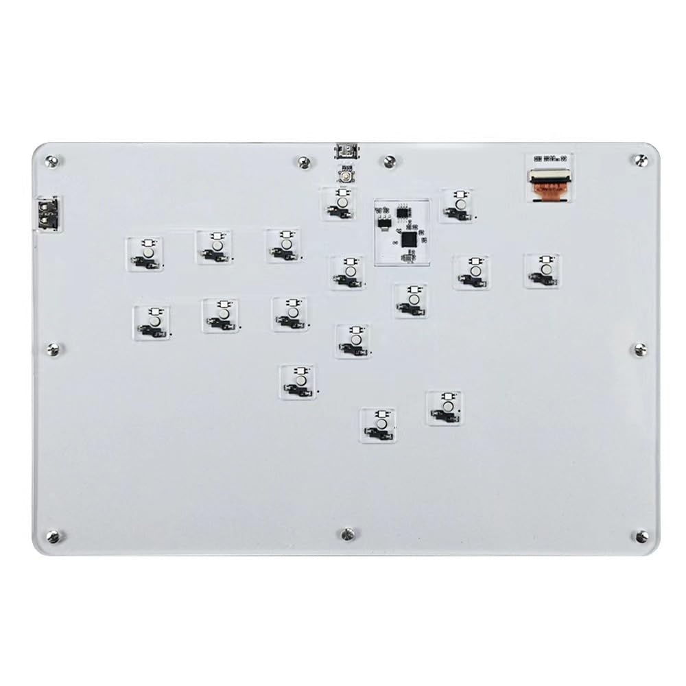 Arcade Stick 16Keys All-Button Gamerfinger with Turbo Functions & Custom RGB,Arcade Controller Street Fight for PC/PS3/PS4/Switch/Steam Game