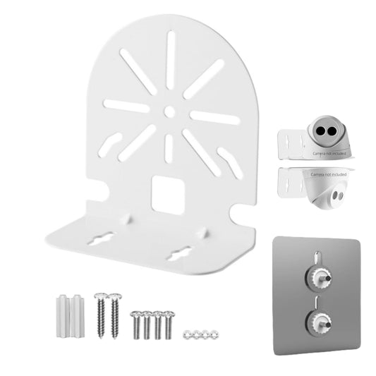 CTXSumTec L Type Dome Security Camera Wall Mounting Bracket,Universal Wall Ceiling Mount Bracket Adapter for CCTV Surveillance Dahua Hikvision Ezviz