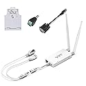 VONETS VAP11S-232/VDB9-232 300Mbps WiFi to Ethernet Adapter 2.4G WiFi Bridge/Repeater/Mini Router/ RJ45 to RS232 Serial Server with 2 RJ45