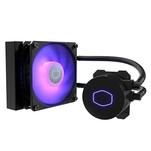 Cooler Master MasterLiquid ML240L V2 RGB CPU Liquid Cooler - Brighter Lighting Effects, 3rd Gen. Pump, Superior Radiator and Dual Advanced 120 mm