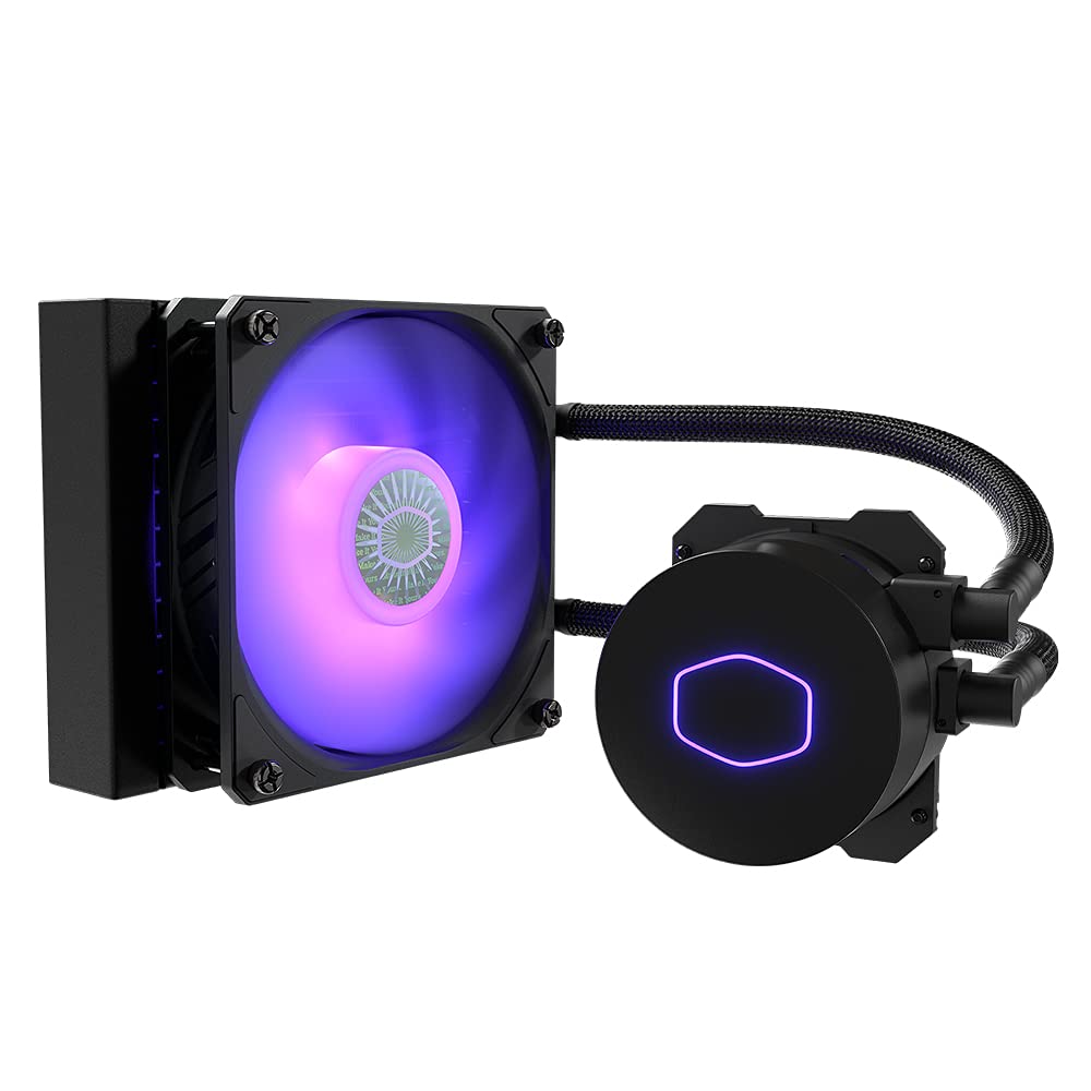 Cooler Master MasterLiquid ML240L V2 RGB CPU Liquid Cooler - Brighter Lighting Effects, 3rd Gen. Pump, Superior Radiator and Dual Advanced 120 mm