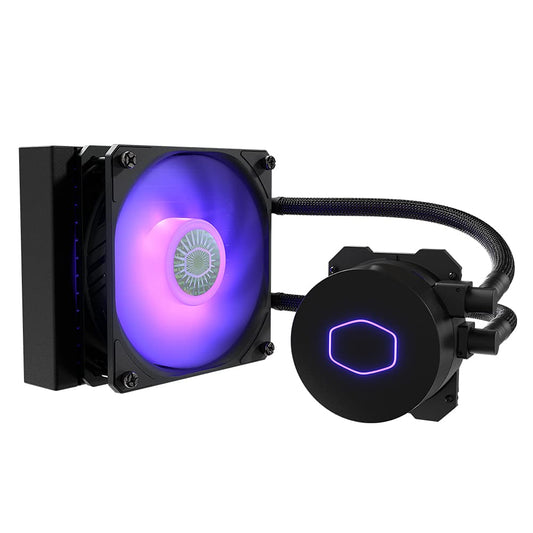 Cooler Master MasterLiquid ML240L V2 RGB CPU Liquid Cooler - Brighter Lighting Effects, 3rd Gen. Pump, Superior Radiator and Dual Advanced 120 mm
