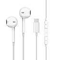 Wired Earbuds USB C Headphones for iPhone 17 16 15, Ear Buds with Microphone[ Clear Calls ] HiFi Volume Contorl Ear Buds…