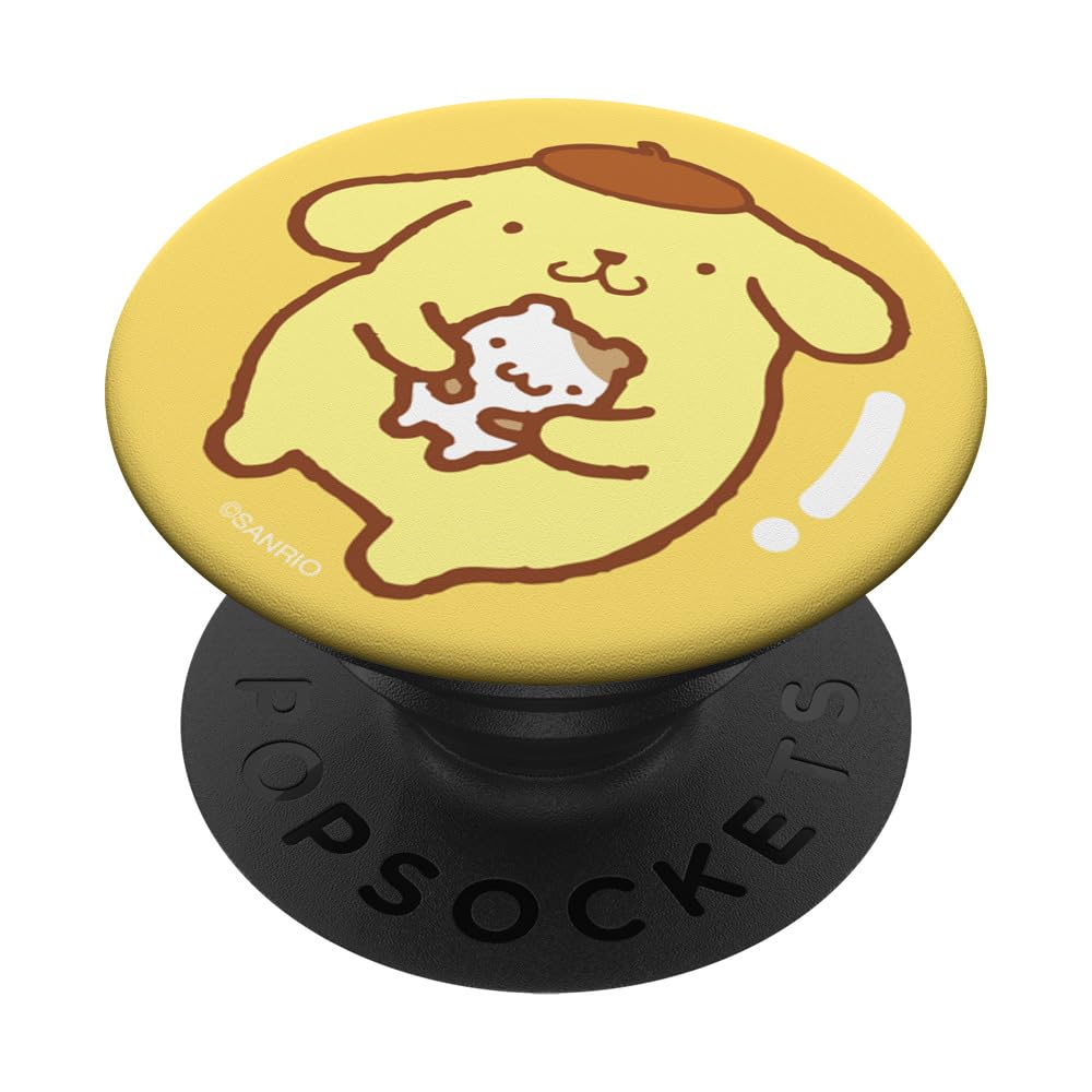 Pompompurin Hugs PopSockets Stand for Smartphones and Tablets PopSockets Adhesive PopGrip