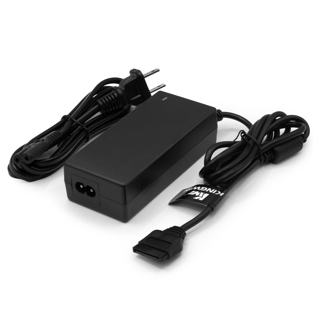 KINGWIN 100-240V AC to 12V & 5V DC 2A SATA Power Adapter - Universal Power Supply for HDD, SSD, & DIY Electronics - Compact, Reliable, Without On/Off…