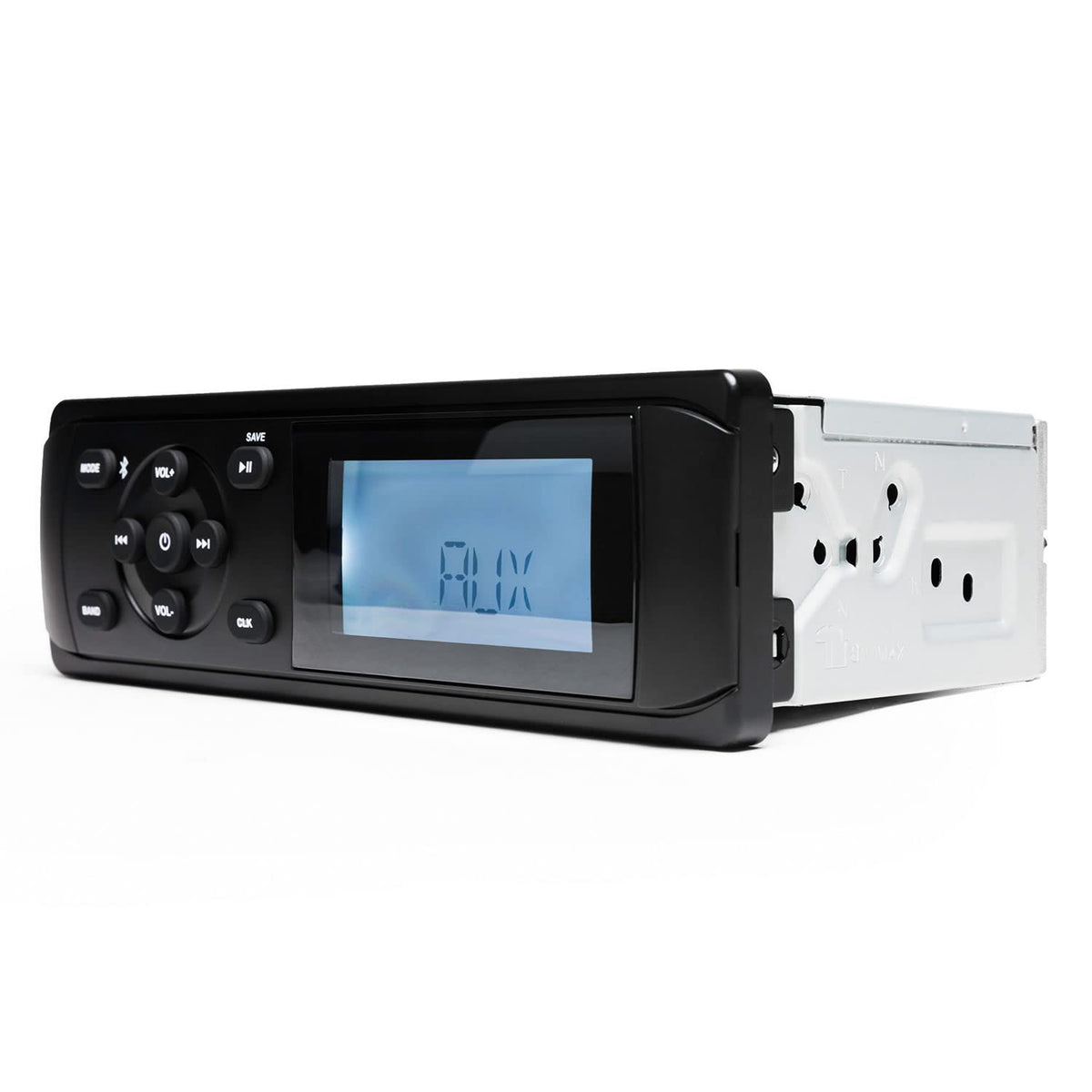 MB Quart MDR2.0 160 Watt Single DIN Marine Grade Digital Source Receiver Radio with AM/FM/Weather Band, Bluetooth, and USB Connection