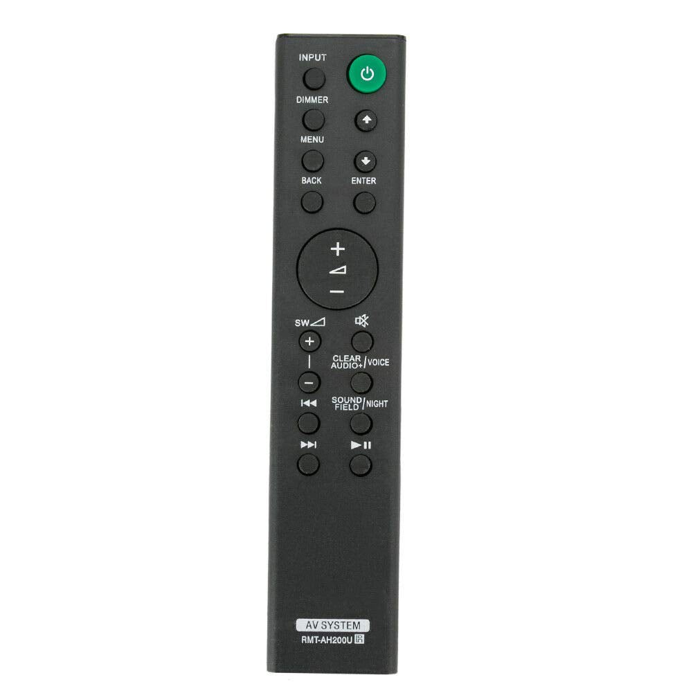 New RMT-AH200U Remote Control Replacement for Sony SoundBar Sound Bar Home Theater HT-CT390 HT-RT3